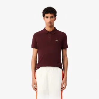 Polo L.12.12 Piqua de corte ajustado para hombre