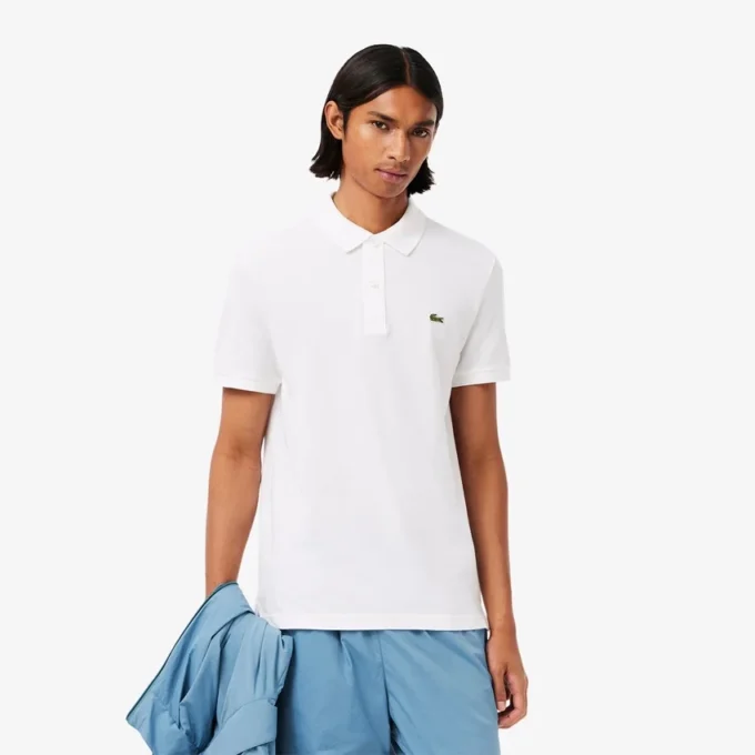 Polo L.12.12 Piqua de corte ajustado para hombre