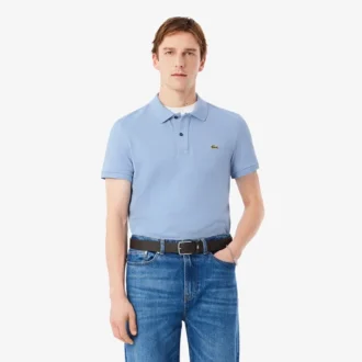 Polo L.12.12 Piqua de corte ajustado para hombre