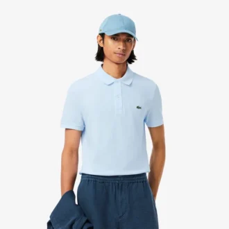Polo L.12.12 Piqua de corte ajustado para hombre