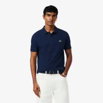 Polo L.12.12 Piqua de corte ajustado para hombre