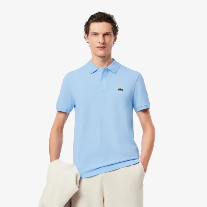 Polo L.12.12 Piqua de corte ajustado para hombre