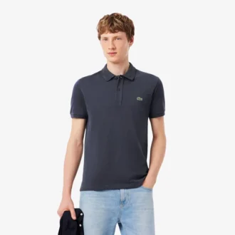 Polo L.12.12 Piqua de corte ajustado para hombre