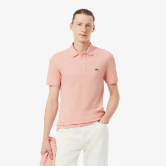 Polo L.12.12 Piqua de corte ajustado para hombre