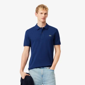 Polo L.12.12 Piqua de corte ajustado para hombre