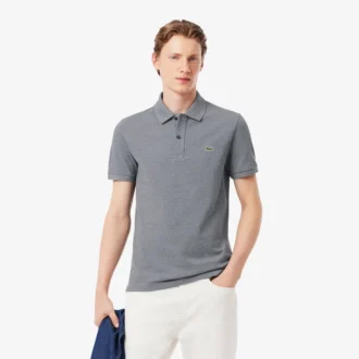 Polo L.12.12 Piqua de corte ajustado para hombre