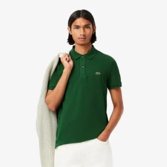 Polo L.12.12 Piqua de corte ajustado para hombre
