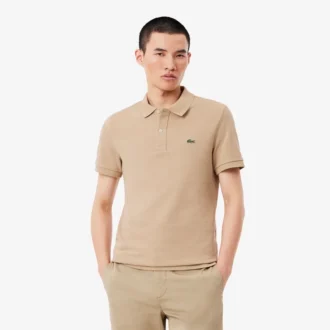 Polo L.12.12 Piqua de corte ajustado para hombre