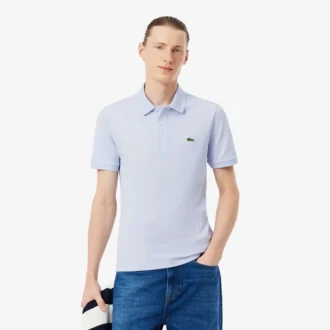 Polo L.12.12 Piqua de corte ajustado para hombre
