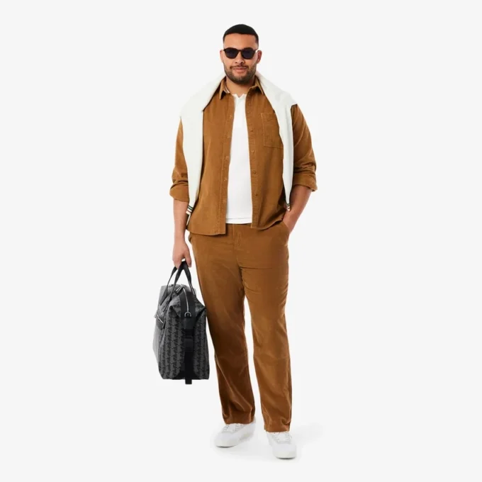 Polo L.12.12 Piqua de corte ajustado para hombre