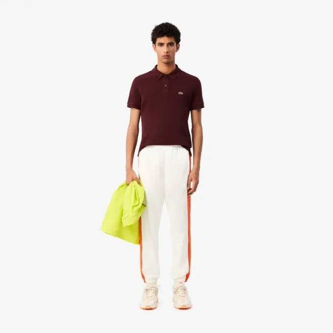 Polo L.12.12 Piqua de corte ajustado para hombre