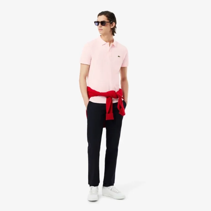 Polo L.12.12 Piqua de corte ajustado para hombre
