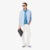 Polo L.12.12 Piqua de corte ajustado para hombre