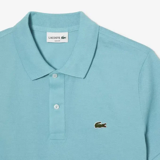 Polo L.12.12 Piqua de corte ajustado para hombre