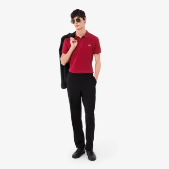 Polo L.12.12 Piqua de corte ajustado para hombre