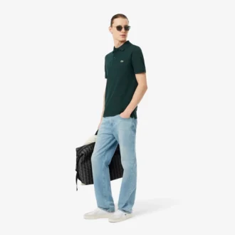 Polo L.12.12 Piqua de corte ajustado para hombre