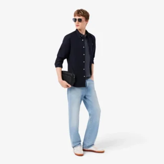 Polo L.12.12 Piqua de corte ajustado para hombre