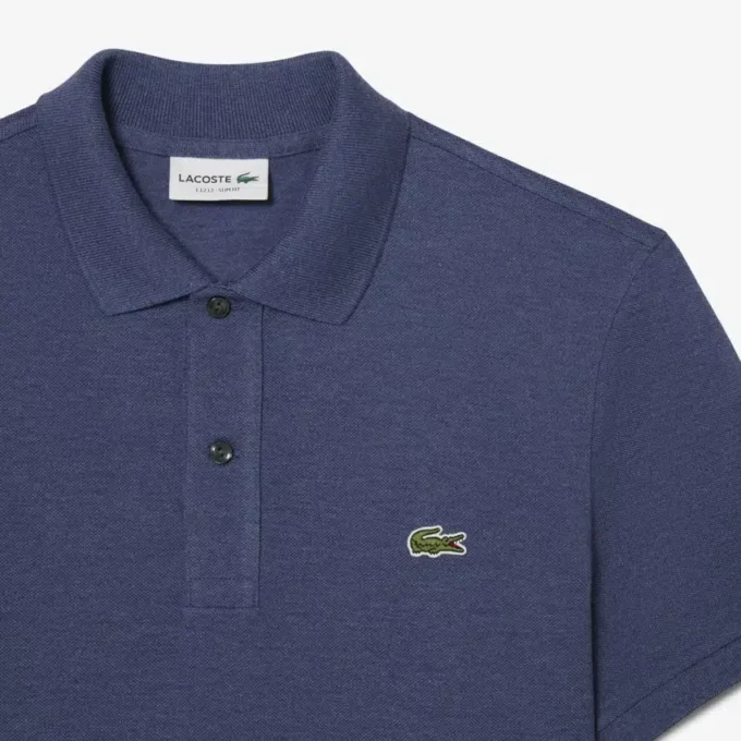 Polo L.12.12 Piqua de corte ajustado para hombre