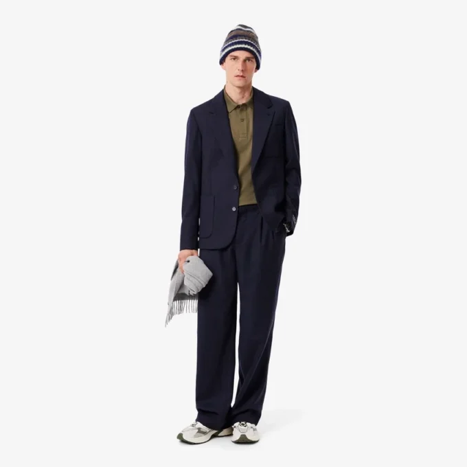 Polo L.12.12 Piqua de corte ajustado para hombre