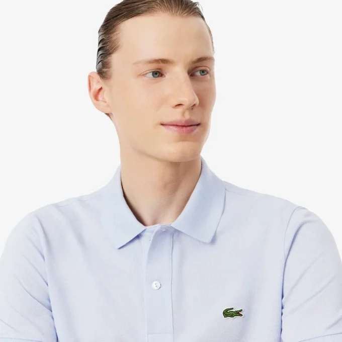 Polo L.12.12 Piqua de corte ajustado para hombre