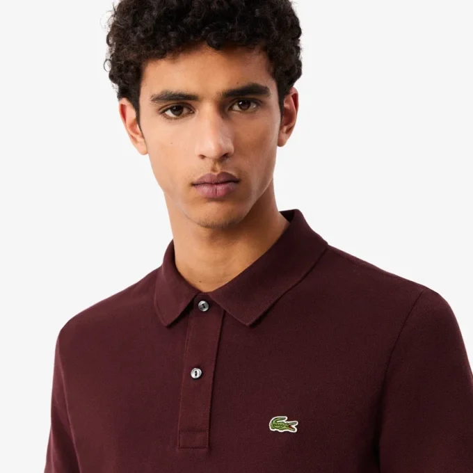 Polo L.12.12 Piqua de corte ajustado para hombre