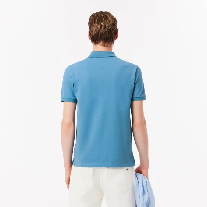 Polo L.12.12 Piqua de corte ajustado para hombre