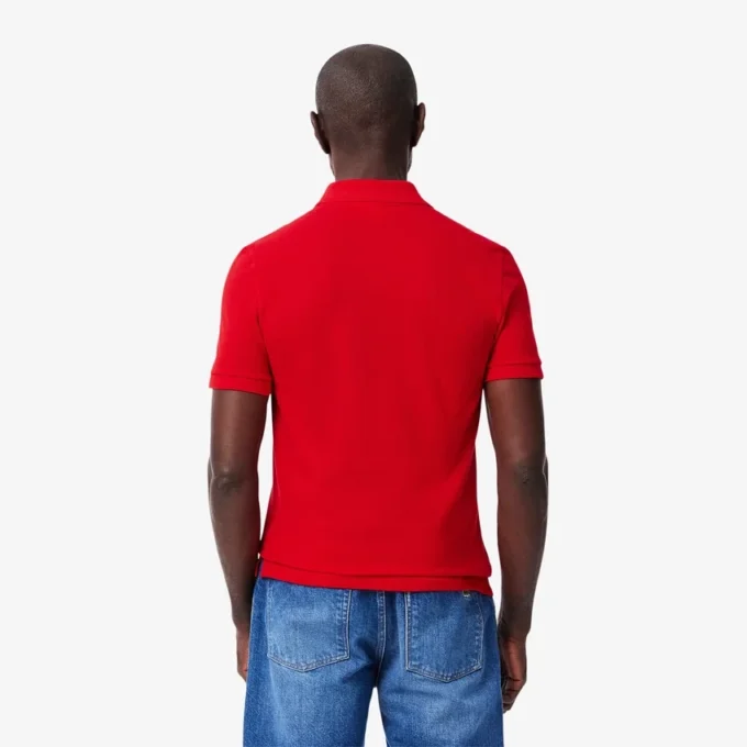 Polo L.12.12 Piqua de corte ajustado para hombre