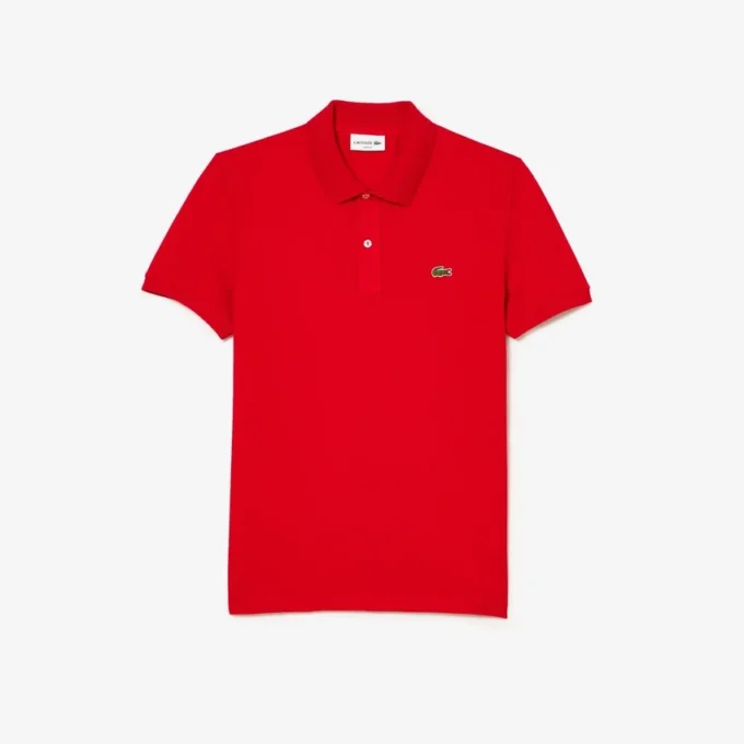 Polo L.12.12 Piqua de corte ajustado para hombre
