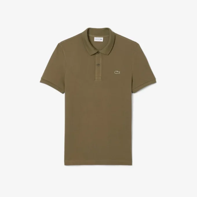 Polo L.12.12 Piqua de corte ajustado para hombre