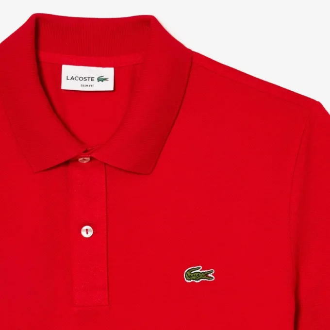 Polo L.12.12 Piqua de corte ajustado para hombre