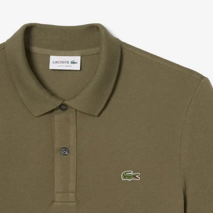 Polo L.12.12 Piqua de corte ajustado para hombre