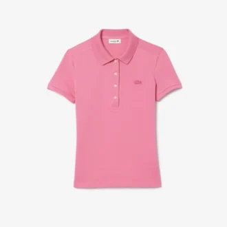 Polo L.12.12 Slim Fit Stretch Mini Piqua para mujer