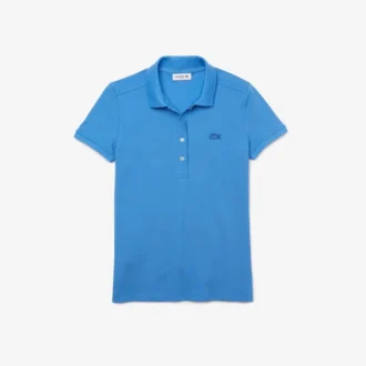 Polo L.12.12 Slim Fit Stretch Mini Piqua para mujer