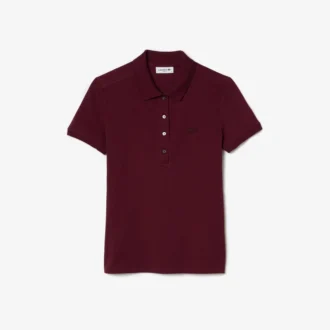Polo L.12.12 Slim Fit Stretch Mini Piqua para mujer