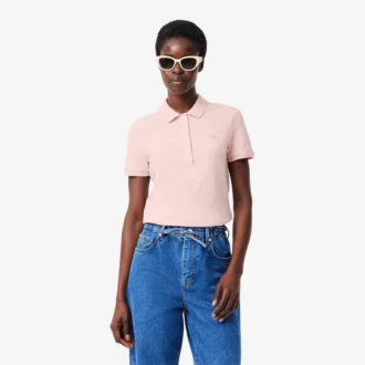Polo L.12.12 Slim Fit Stretch Mini Piqua para mujer