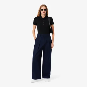 Polo L.12.12 Slim Fit Stretch Mini Piqua para mujer