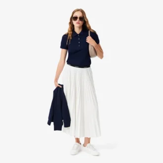Polo L.12.12 Slim Fit Stretch Mini Piqua para mujer