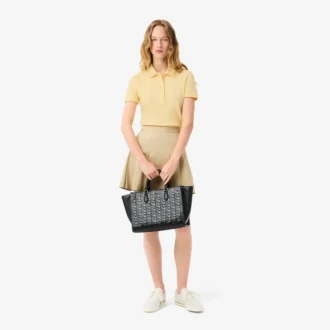 Polo L.12.12 Slim Fit Stretch Mini Piqua para mujer