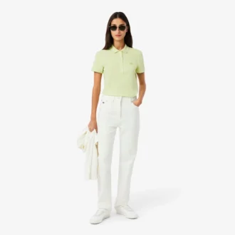 Polo L.12.12 Slim Fit Stretch Mini Piqua para mujer