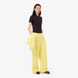 Polo L.12.12 Slim Fit Stretch Mini Piqua para mujer