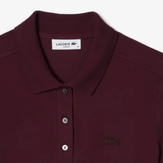 Polo L.12.12 Slim Fit Stretch Mini Piqua para mujer