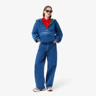 Polo L.12.12 Slim Fit Stretch Mini Piqua para mujer