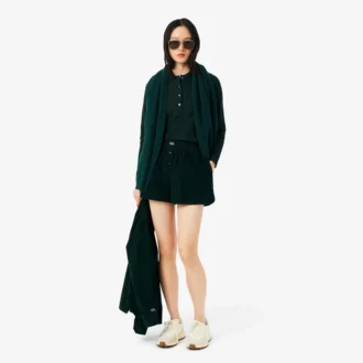 Polo L.12.D Stretch Mini Piqua de corte ajustado para mujer