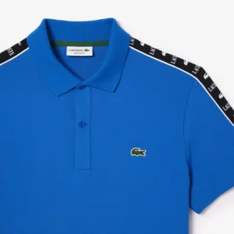 Polo Mini Piqué elástico de corte regular para hombre