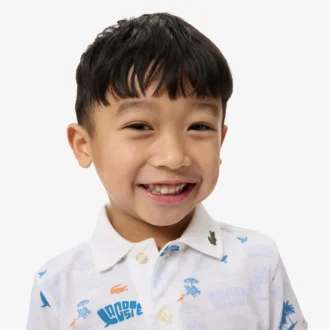 Polo Mini Piqua estampado
