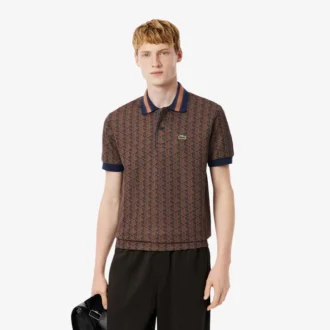Polo Monogram de corte clásico para hombre