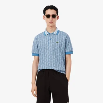 Polo Monogram de corte clásico para hombre