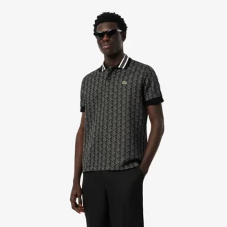 Polo Monogram de corte clásico para hombre