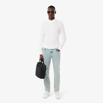 Polo Paris Stretch Piqua de corte regular para hombre