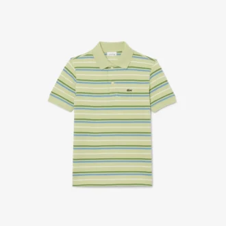 Polo Petit Piqué con rayas en contraste para niño